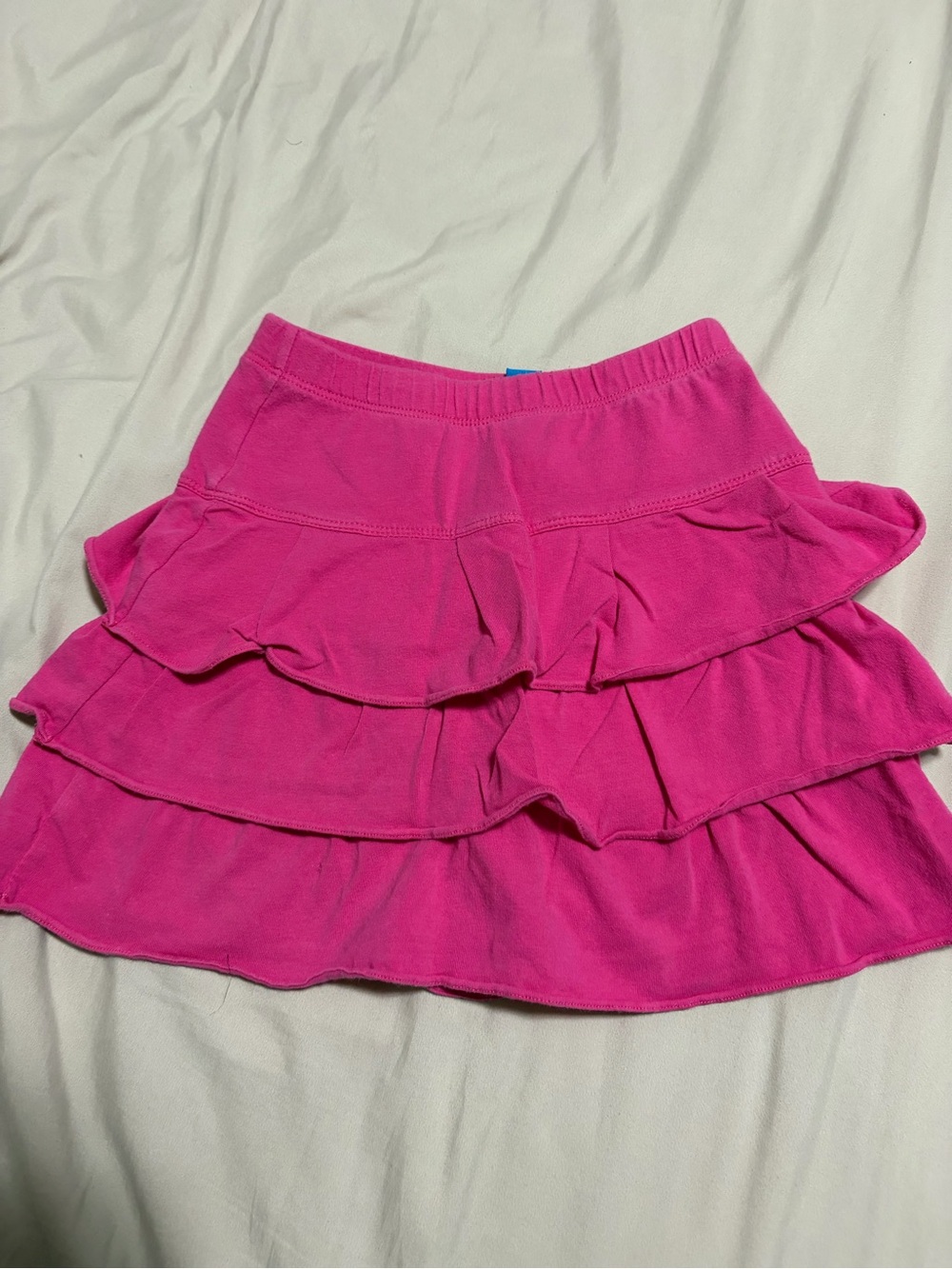 5/$20 Pink Tiered Ruffle Skirt